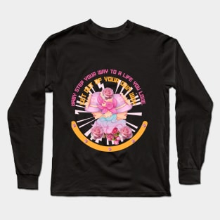 Pink Baby Step Long Sleeve T-Shirt